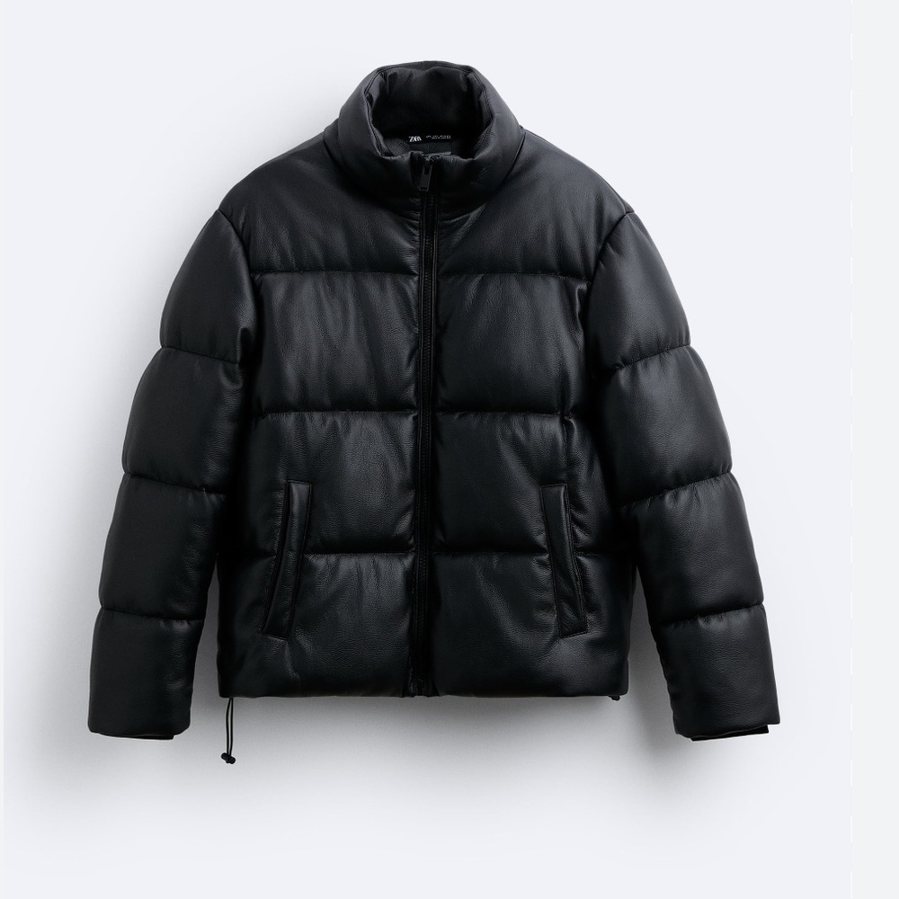 Old Navy Black Puffer Coat